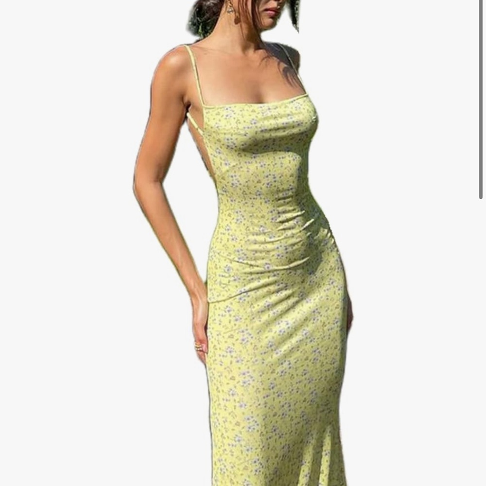 Backless Maxi Dress Bodycon